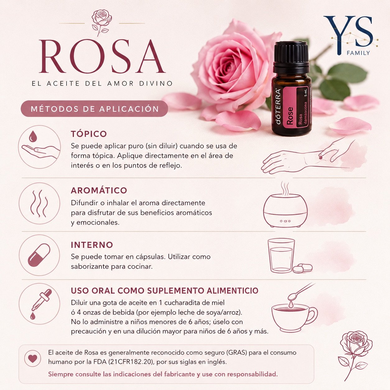 🌹 Rosa | El aceite del Amor Divino
